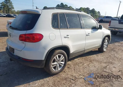 2016 Volkswagen Tiguan S from USA, damaged, VIN WVGAV7AX6GW519373